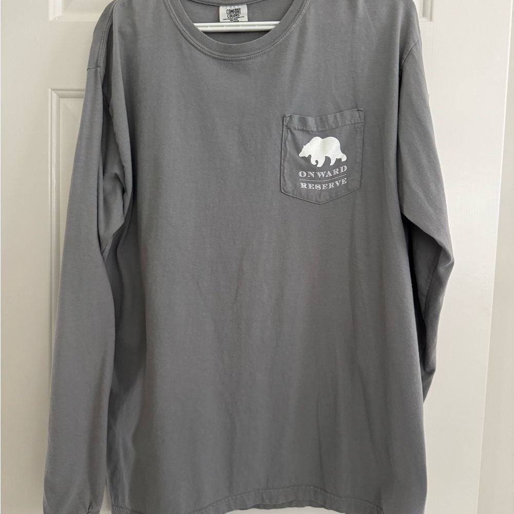 Comfort Colors Charcoal Long Sleeve Tee